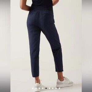 Athleta Brooklyn Navy Ankle Pants Size 0